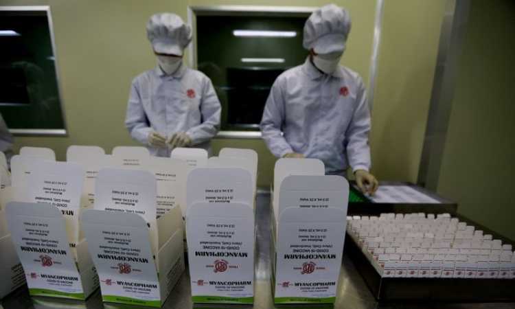 Mantap! Genjot Produksi 10 Juta Dosis di Tahun 2022, Myanmar dan Tiongkok Kerja Sama Luncurkan Vaksin Covid-19, Strategi Menuju Endemi?