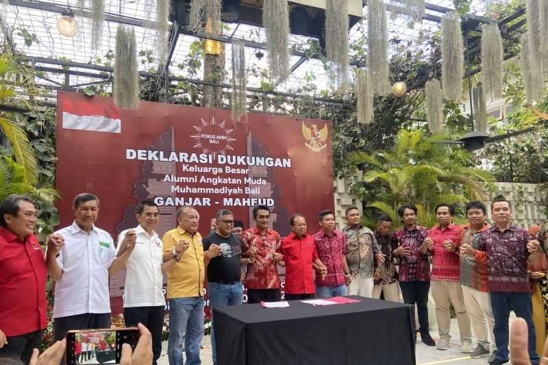 Mantap, Hasto Sambut Deklarasi Dukungan Alumni Muhammadiyah Bali Buat Ganjar
