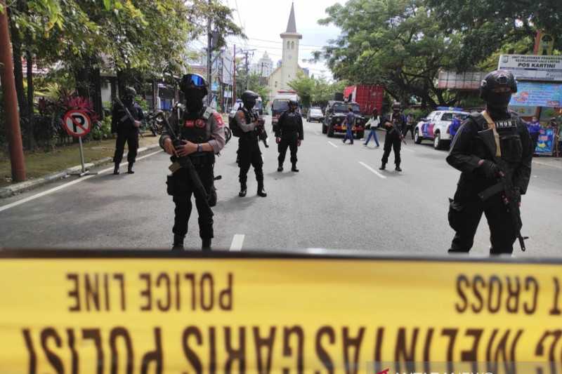 Mantap, Meski Pandemi Densus 88 Tetap Kerja Keras dan  Tangkap Seorang Terduga Teroris di Makassar