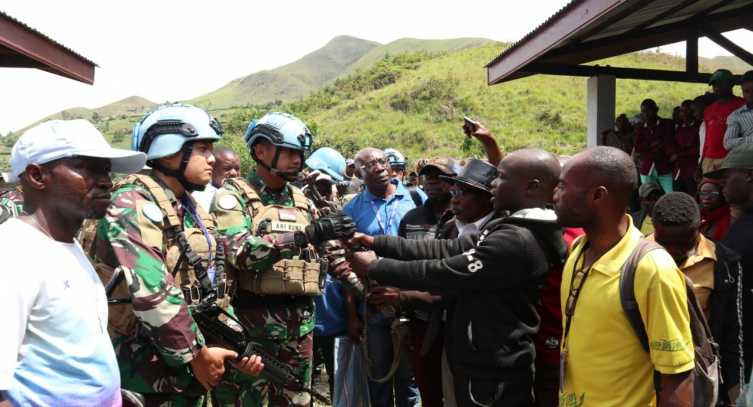 Mantap, Prajurit TNI Berhasil Taklukan 37 Milisi Kongo yang Ditakuti Warga Tanpa Satu Pun Peluru Meletus