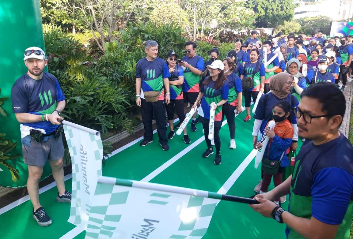 Manulife Indonesia gelar fun walk