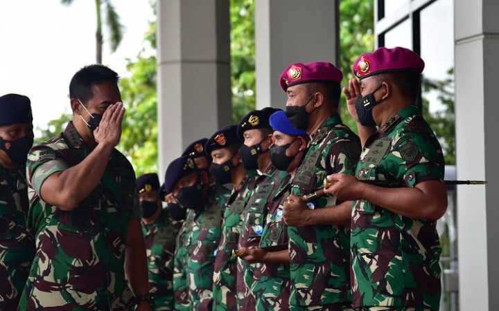 Marinir Akan Dipimpin Jenderal Bintang Tiga, Ini Jawaban Panglima TNI Jenderal Andika Perkasa