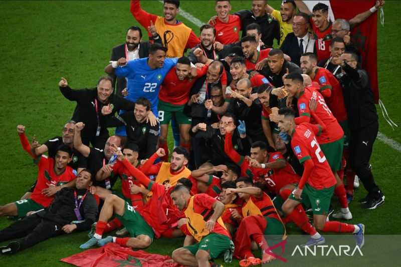 Maroko ke Semifinal Piala Dunia Usai Kalahkan Portugal 1-0