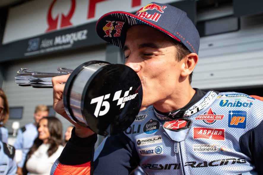 Marquez Manfaatkan Momentum Hattrick Podium untuk Berjaya di Mandalika