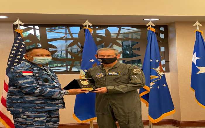 Marsekal Nomor Satu di TNI AU Gelar Pertemuan dengan Sejumlah Petinggi Militer Negara Lain di Hawaii