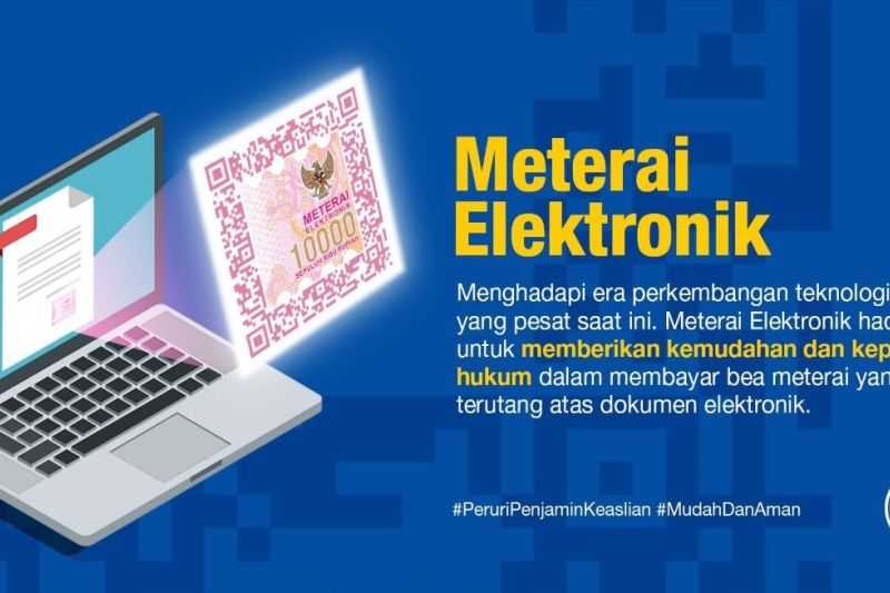 Materai Elektronik Makin Diminati, Peruri Permudah Akses Lewat Sejumlah Distributor