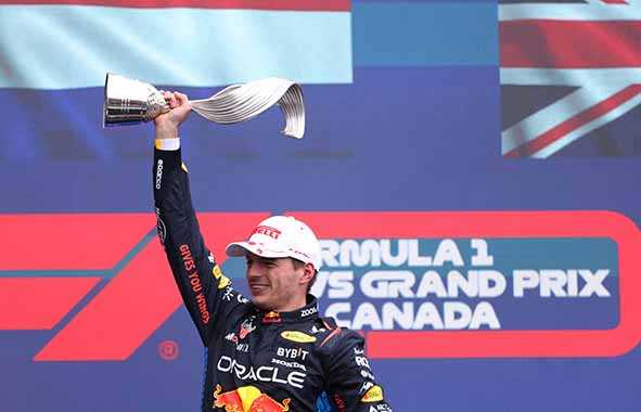 Max Verstappen Cetak Hattrick di GP Kanada