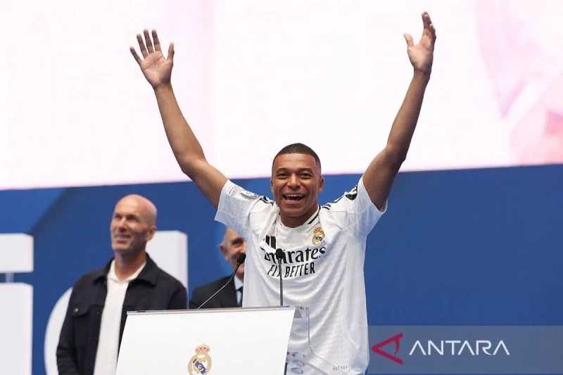 Mbappe Cetak Gol Perdana, Real Madrid Juara Piala Super Eropa 2024