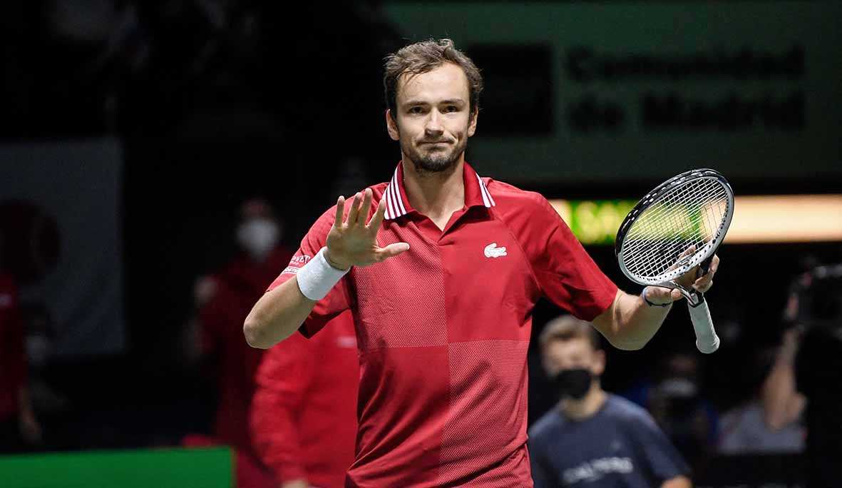 Medvedev dan Berrettini Kalah di ATP Cup