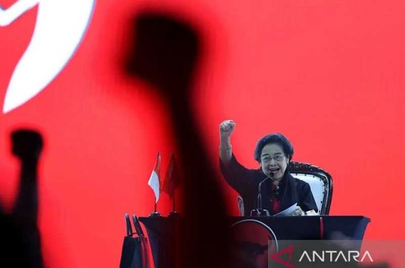 Megawati Beri Pengarahan Tertutup di Hari Kedua Rakernas V PDIP