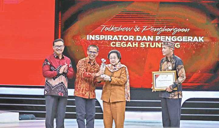 Megawati Minta BKKBN Turunkan Stunting Jadi 0 Persen