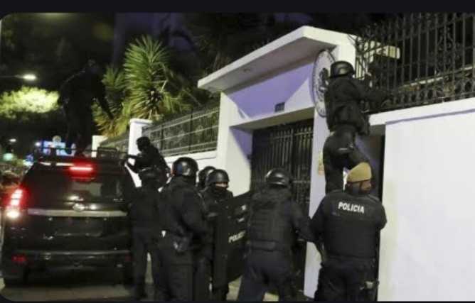 Meksiko Merilis Video Penyerbuan Polisi Ekuador di Kedutaannya