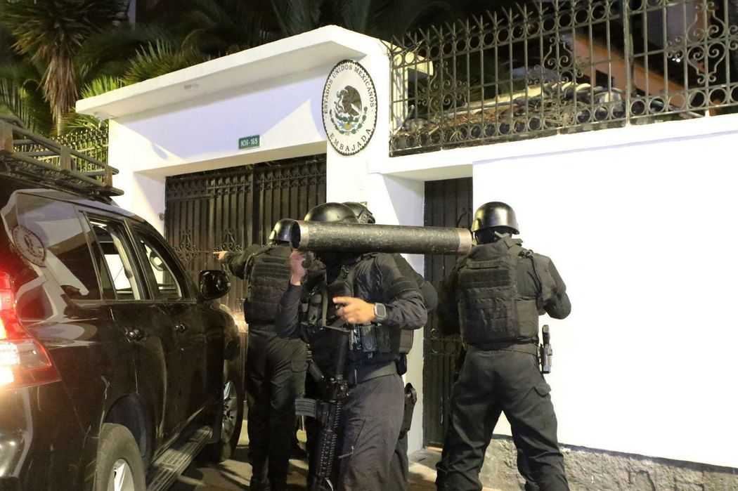 Meksiko Putuskan Hubungan Diplomatik  Setelah Polisi Ekuador Menyerbu Kedutaan Besarnya