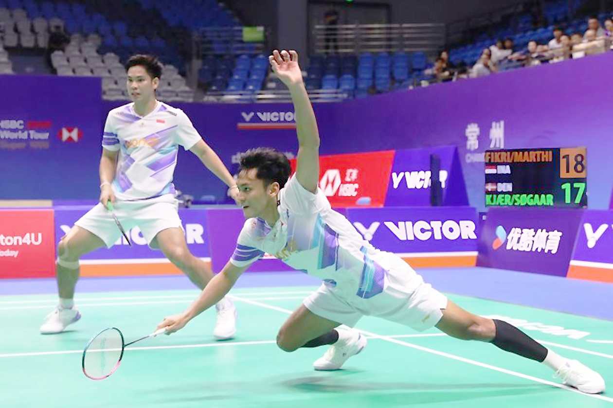 Melaju ke Semifinal China Open, Fikri/Daniel Mengaku Kurang Puas