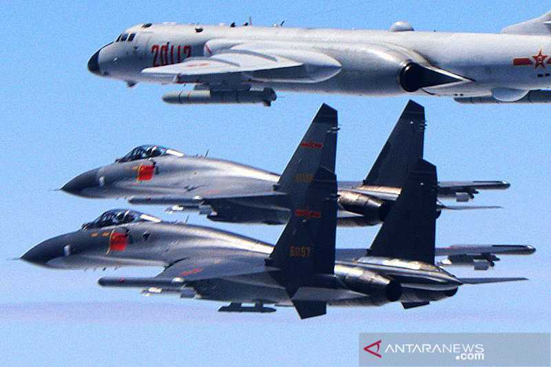 Memanas, Pengerahan Pesawat Tempur Tiongkok Lebih Banyak dari Data Taiwan