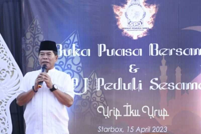 Membanggakan, Gubernur Kaltara Apresiasi Pemuda Jawa Membagi Sembako untuk Warga