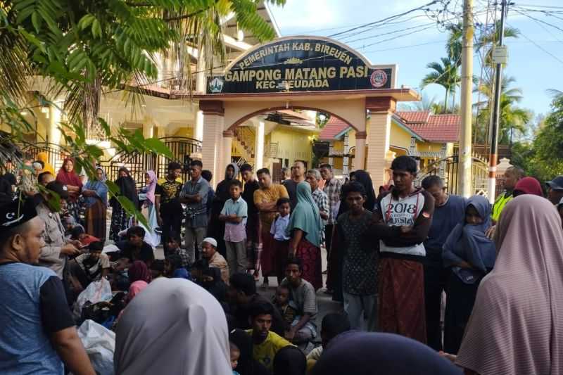 Memprihatinkan, Puluhan Pengungsi Rohingya Terdampar Lagi di Aceh