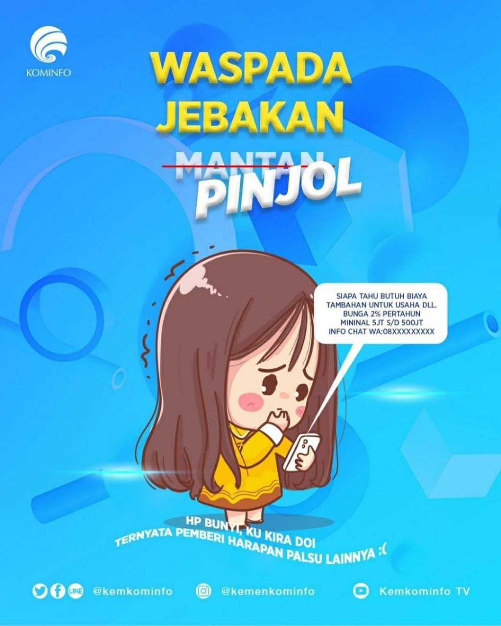 Mencengangkan! Kemenkominfo Blokir 4.089 Pinjol Ilegal karena Alasan Ini