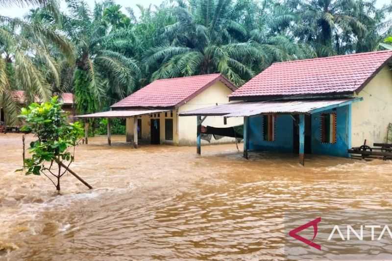 Mengagetkan di Daerah Lain Kemarau, Banjir Capai Dua Meter Rendam Dua Kecamatan di Aceh Singkil