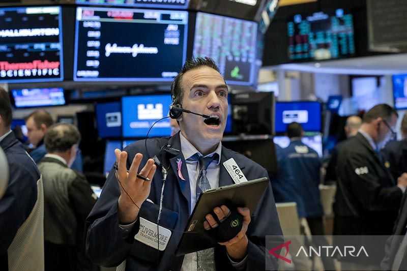 Mengagetkan Ini, Wall Street Ditutup Naik Tajam Meskipun Data PDB AS Negatif