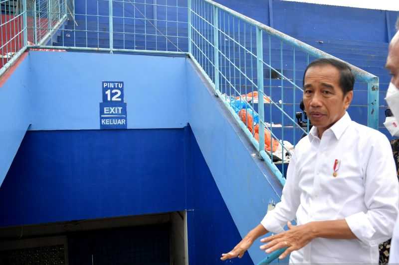Mengagetkan Presiden Jokowi Perintahkan untuk Audit Seluruh Stadion Bola di Indonesia