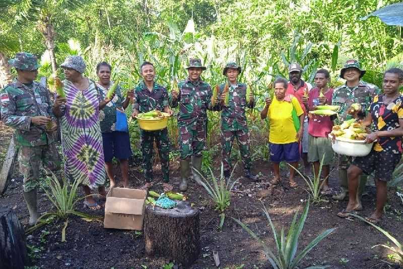 Mengagetkan Tidak Hanya Jago Memburu KKB, Ternyata Anggota Satgas Ini Mahir Lakukan Ini di Merauke Papua