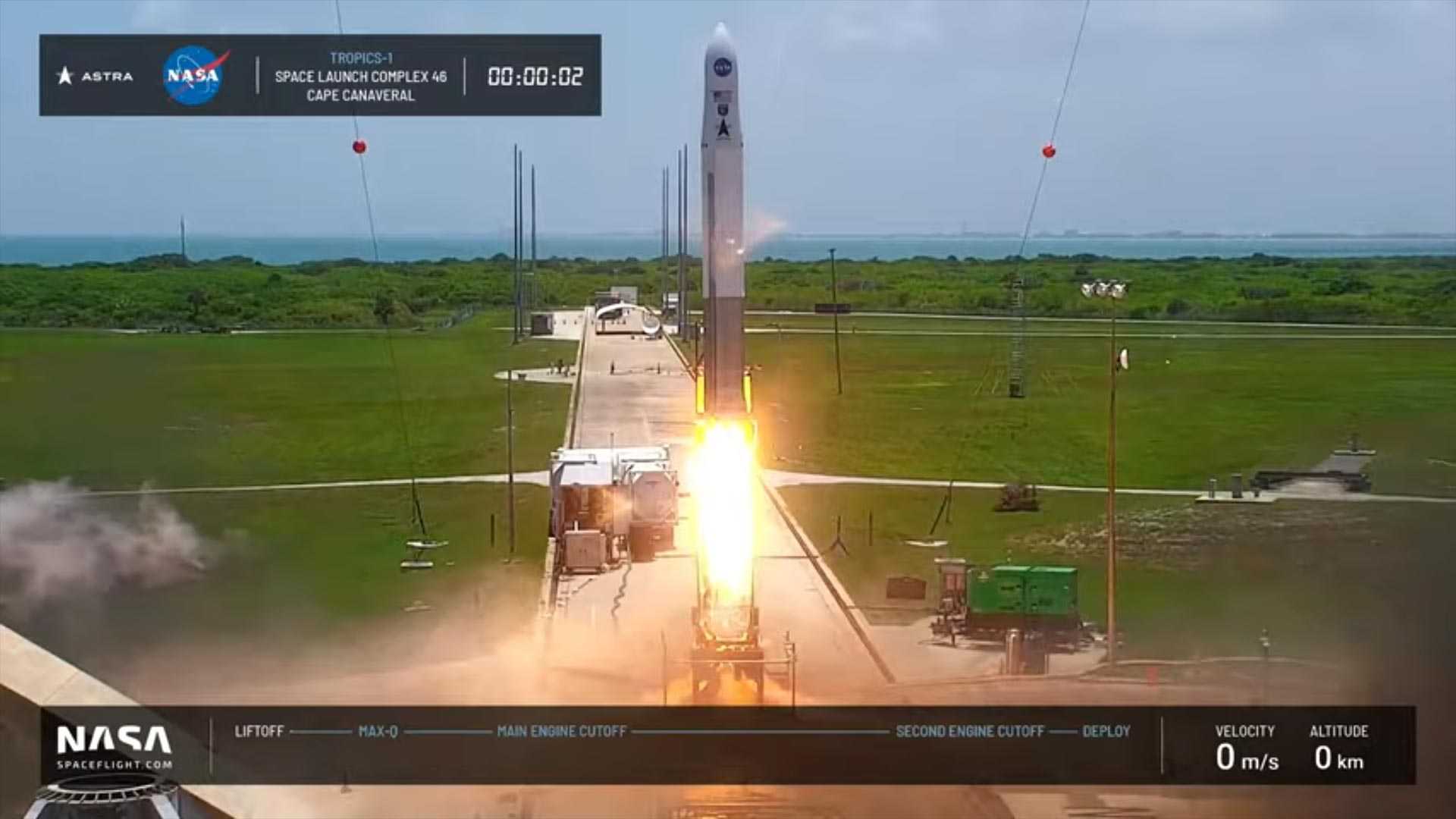 Mengecewakan! Roket Astra Gagal Capai Orbit, Dua Satelit Pelacak Badai NASA Senilai Rp440 Miliar Raib