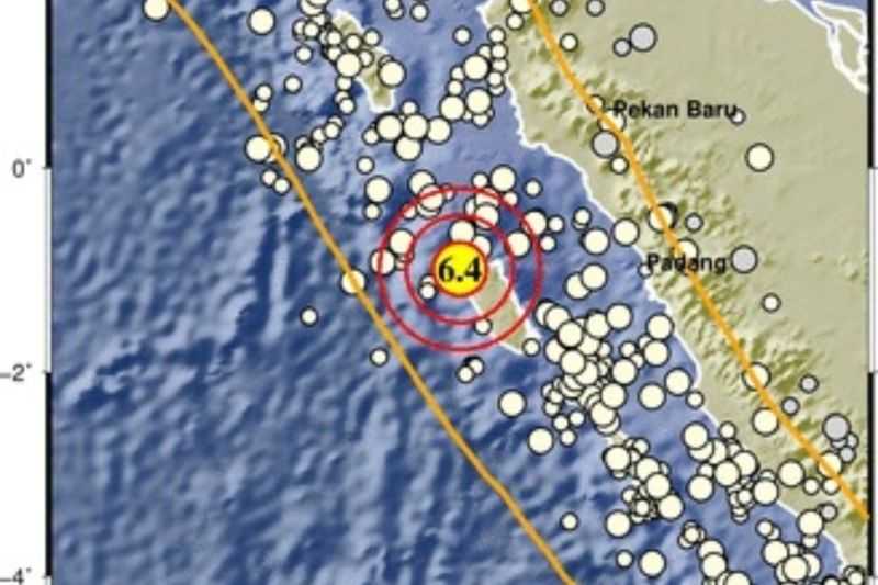Mengejutkan! Gempa Sangat Besar M 6,4 Guncang Mentawai, Semoga Tak Terjadi Tsunami