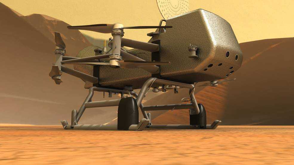 Mengenal Cara Kerja Dragonfly, Rotorcraft NASA yang Akan Menjelajah Titan