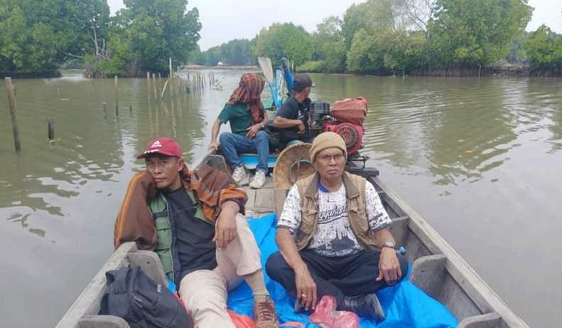 Mengerikan, Muaragembong Terancam Limbah, Abrasi, dan Inundasi