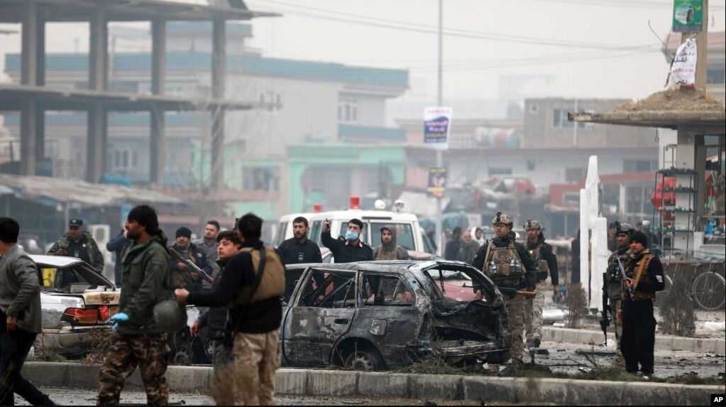 Mengerikan! Sebuah Minibus Dibom di Kabul Afghanistan, Empat Orang Tewas