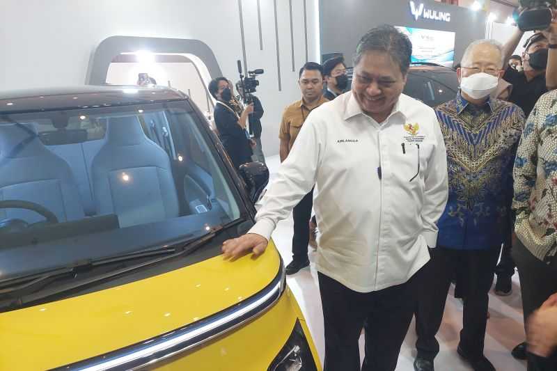 Menko Airlangga Dorong Gaikindo Jakarta Auto Week 2023 Tumbuhkan Industri Otomotif Tanah Air