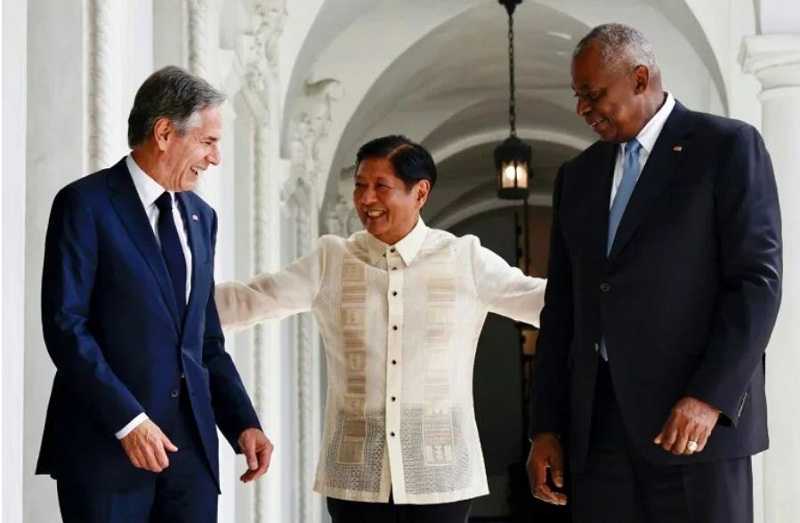 Menlu dan Menhan AS Lakukan Pembicaraan dengan Filipina