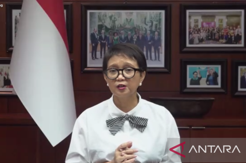 Menlu Retno Paparkan Tiga Fokus Upaya Perlindungan HAM