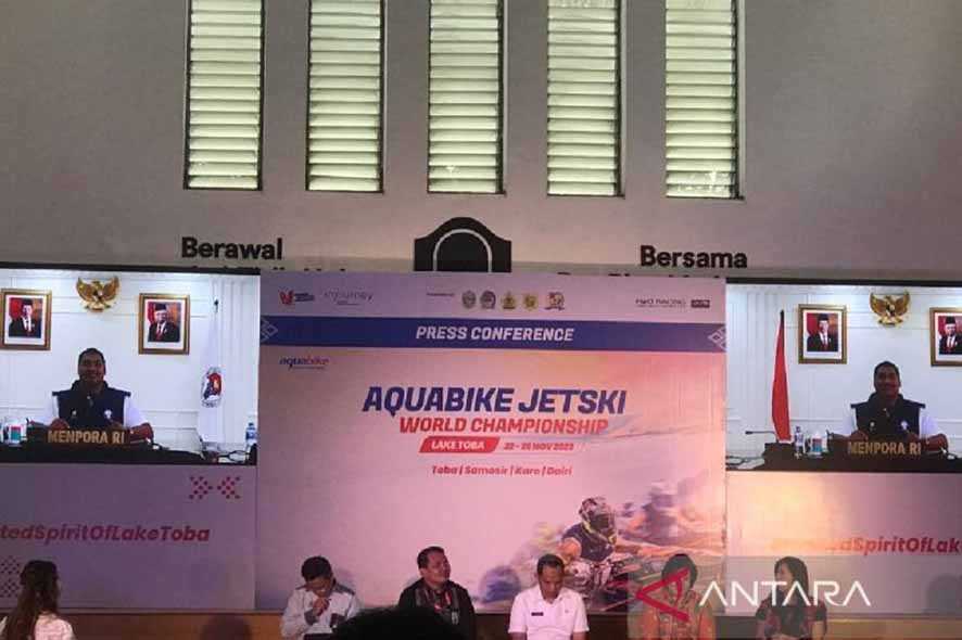 Menpora Ajak Media Sukseskan Aquabike Jetski World 2023