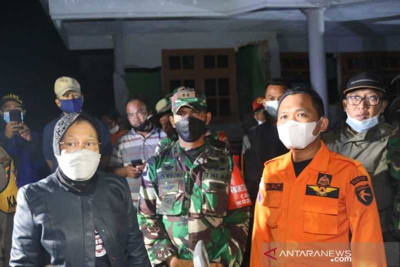 Mensos Minta Bupati Lumajang Memastikan Warga Aman Pascagempa