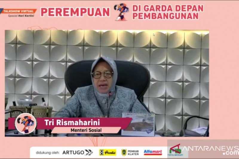 Mensos Risma Dorong Perempuan Berkontribusi sesuai Spirit Kartini