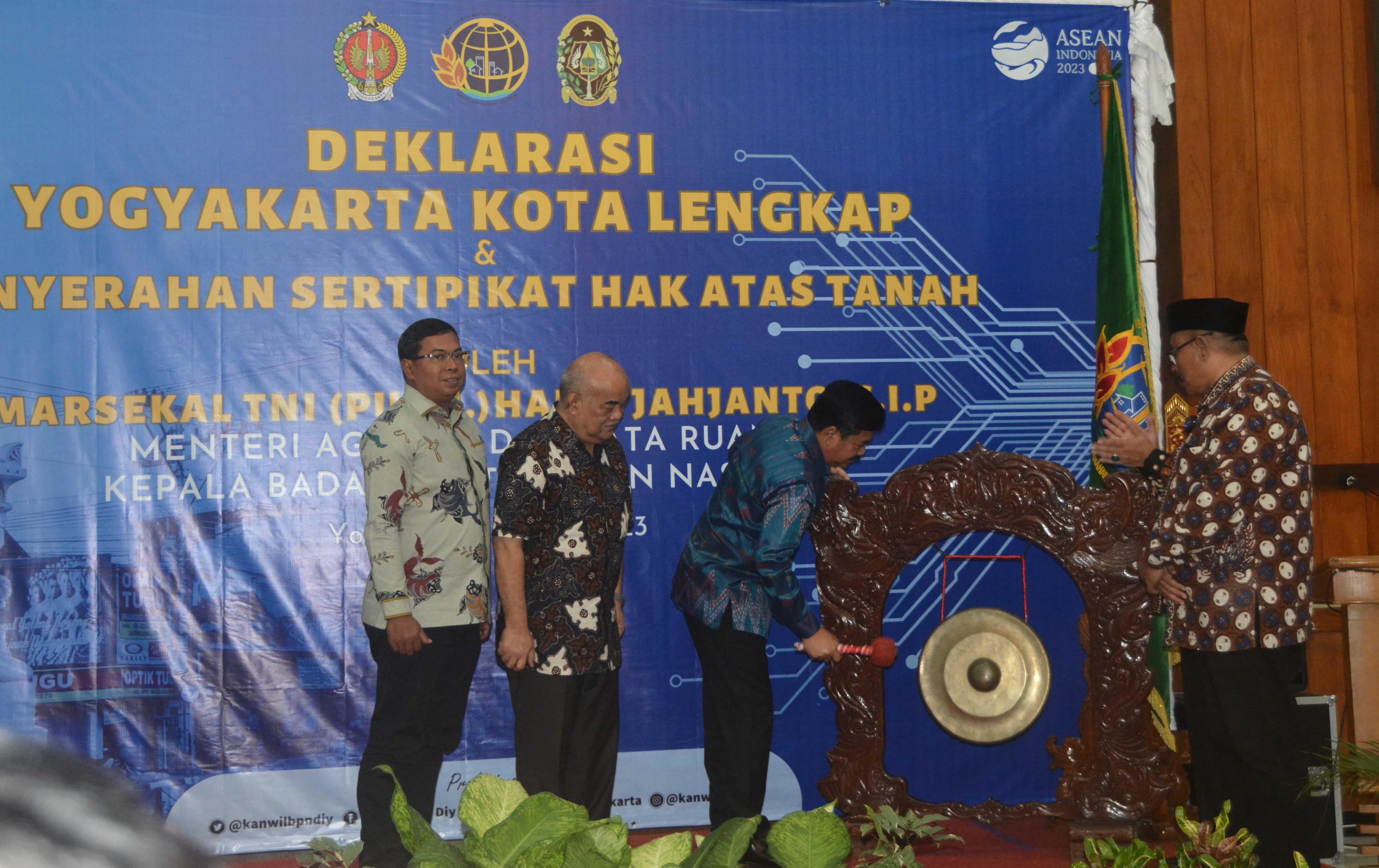 Menteri ATR Deklarasikan Yogyakarta Sebagai Kota Lengkap, Apa Artinya?