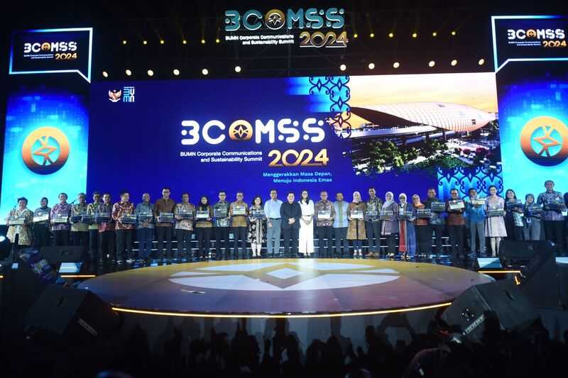 Menteri BUMN Apresiasi Pertamina, Raih 8 Penghargaan BCOMSS 2024