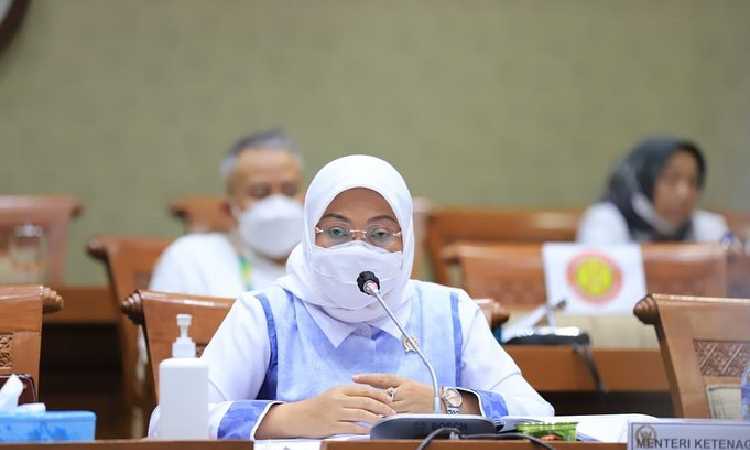 Menteri Ketenagakerjaan Ida Fauziyah Mengaku Berat untuk Mencabut Aturan Jaminan Hari Tua BPJS Ketenagakerjaan Baru Bisa Cair saat Usia 56 Tahun