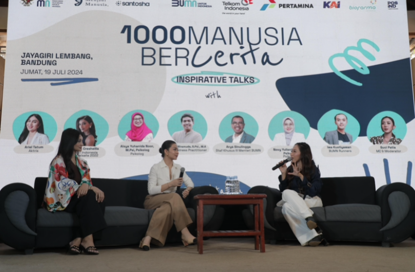 Menteri Konsisten Utamakan Kesehatan Mental Karyawan BUMN, Gelar Roadshow 1000 Manusia Bercerita di Jawa Barat