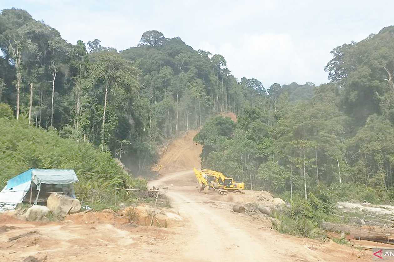Menteri PUPR: Jalan Nanga Erak Kalbar-Batas Kaltim Selesai Pada 2024