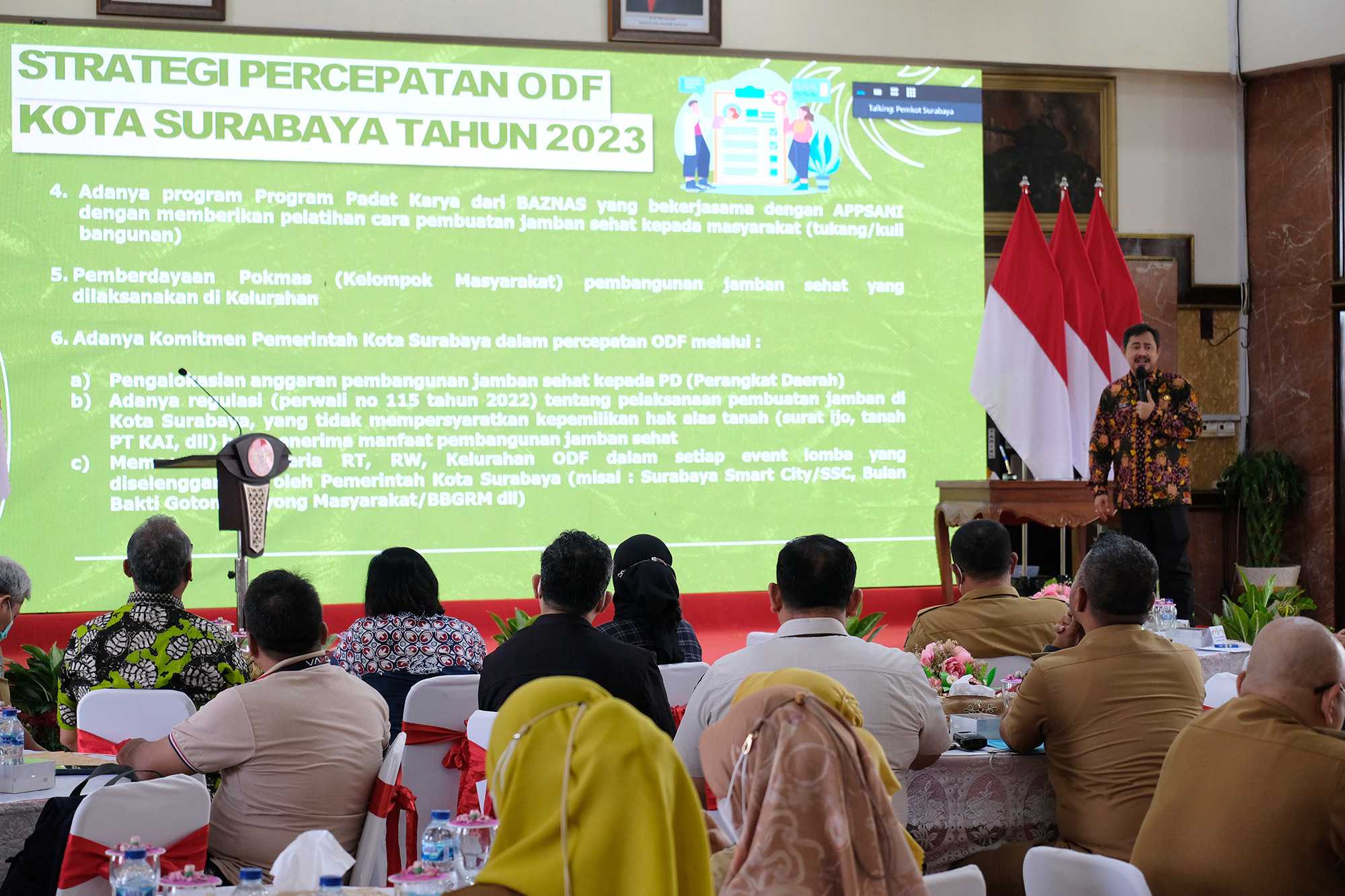 Menuju Bebas dari BABS, Pemkot  Surabaya Menyiapkan 11 Ribu Titik Pengerjaan Jamban