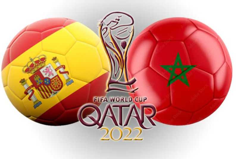 Menunggu Apakah Akan Ada Kejutan Besar dari Maroko saat Hadapi Spanyol di Piala Dunia Qatar