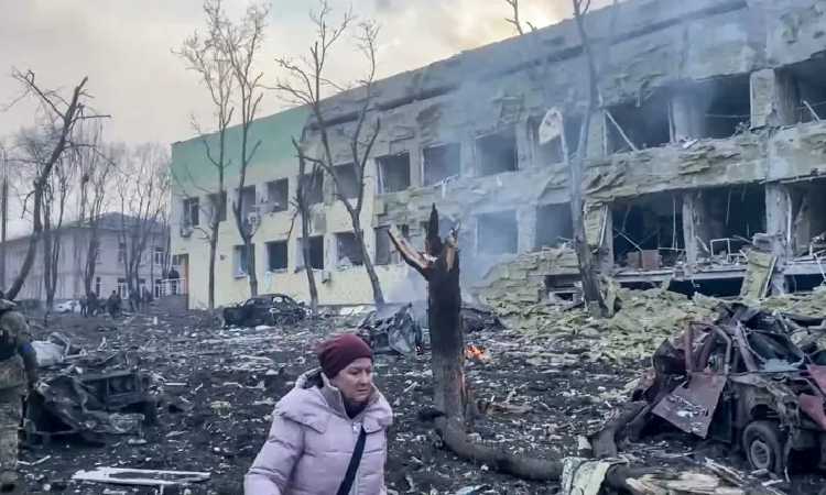 Menyedihkan! Ibu Hamil Bersama Bayinya Tewas Akibat Serangan Rusia ke Rumah Sakit Bersalin di Mariupol Ukraina, Begini Kisahnya