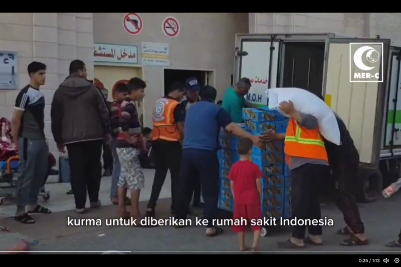 MER-C: Bantuan Kemanusiaan Sudah Disalurkan ke RS Indonesia