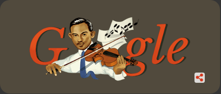 Meramaikan Hari Pahlawan, Google Doodle Menampilkan Ismail Marzuki