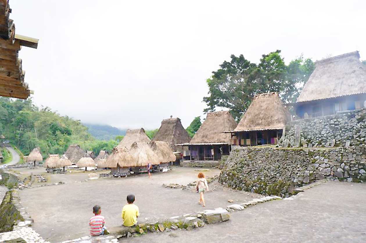 Meramu Budaya dari Kampung Tradisional Bena, NTT