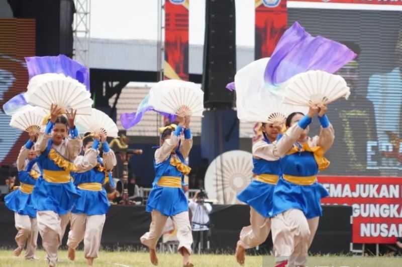 Meriah, 800 Penari Meriahkan Festival Erau 2024 di Kukar