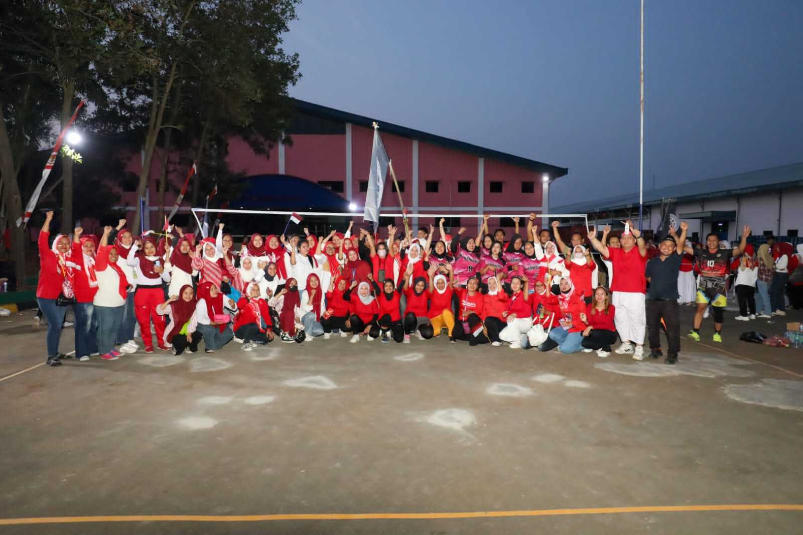 Meriahkan HUT ke-78 RI, Ganjaran Buruh Berjuang Adakan Turnamen Bola Voli di Subang 4